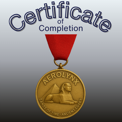 Recognition for your participation in the Group Fight Sands of Time - Ancient Egypt