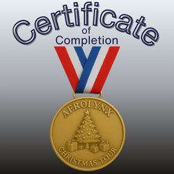 Congratulations on completing the AeroLynx Christmas Tour