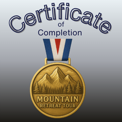 Congrats on completing the Mountain Retreats

The summit is yours today!!