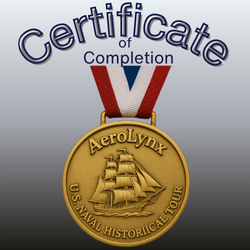 Congratulations on completing the US Naval Historical Tour.