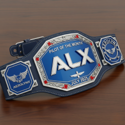 Congratulations to our Pilot of the Month!  A huge round of applause for earning the title of POM! Keep up the amazing work, Captain—we’re proud to have you in our skies!